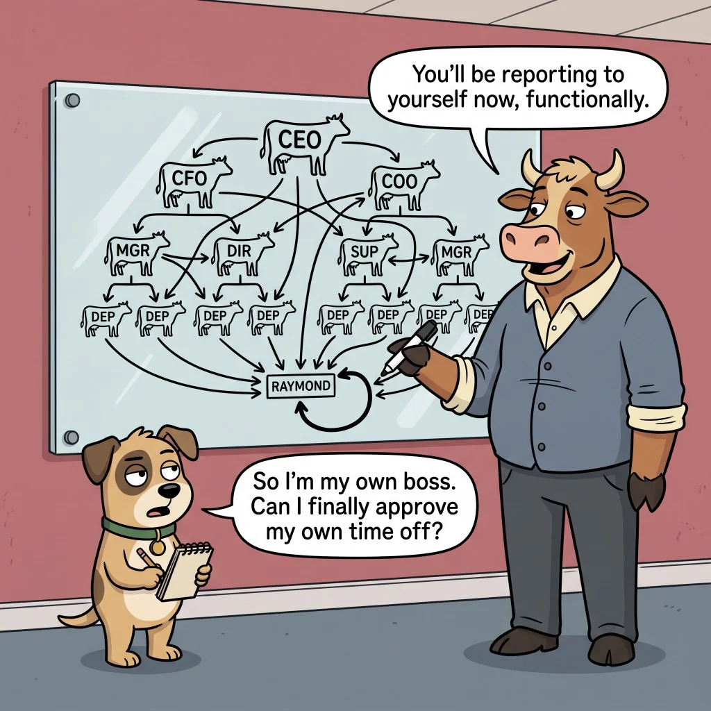 /cognitive-memetics/raymond/2026-10-02-reporting-to-yourself/reporting-to-yourself.webp