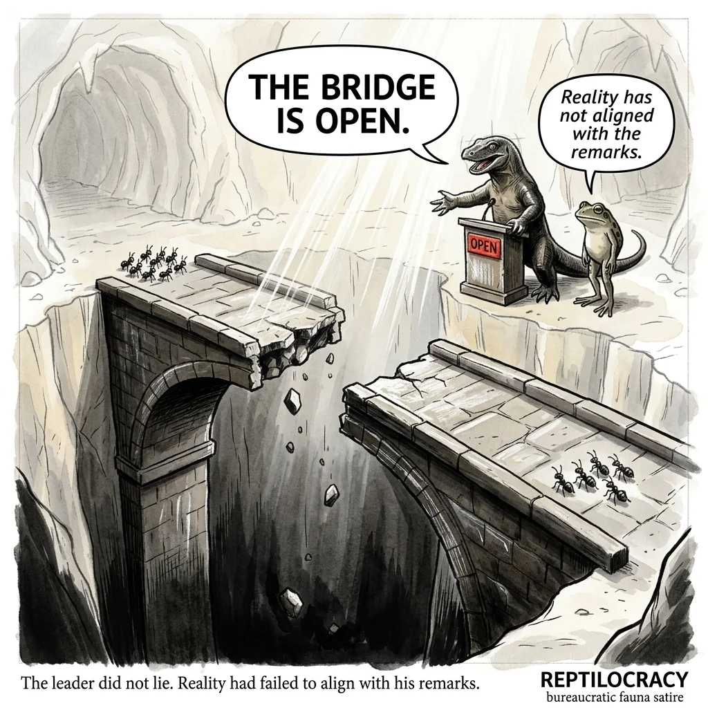 The Bridge Is Open /cognitive-memetics/reptilocracy/2026-09-27-the-bridge-is-open/the-bridge-is-open.webp