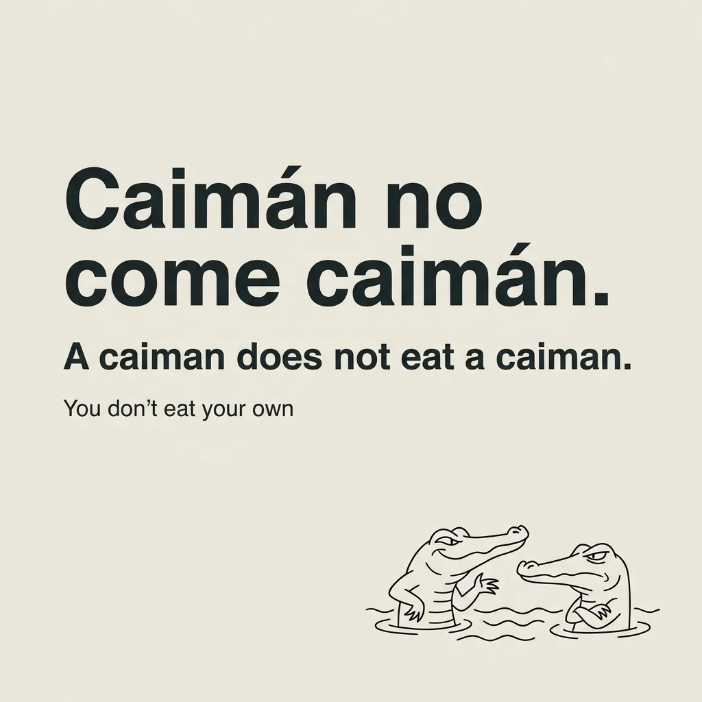 /cognitive-memetics/sayings/2026-09-28-saying-38/caiman-no-come-caiman.webp